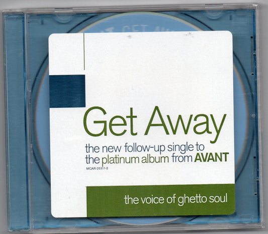 Avant  ‎– Get Away Promo Single CD VG++