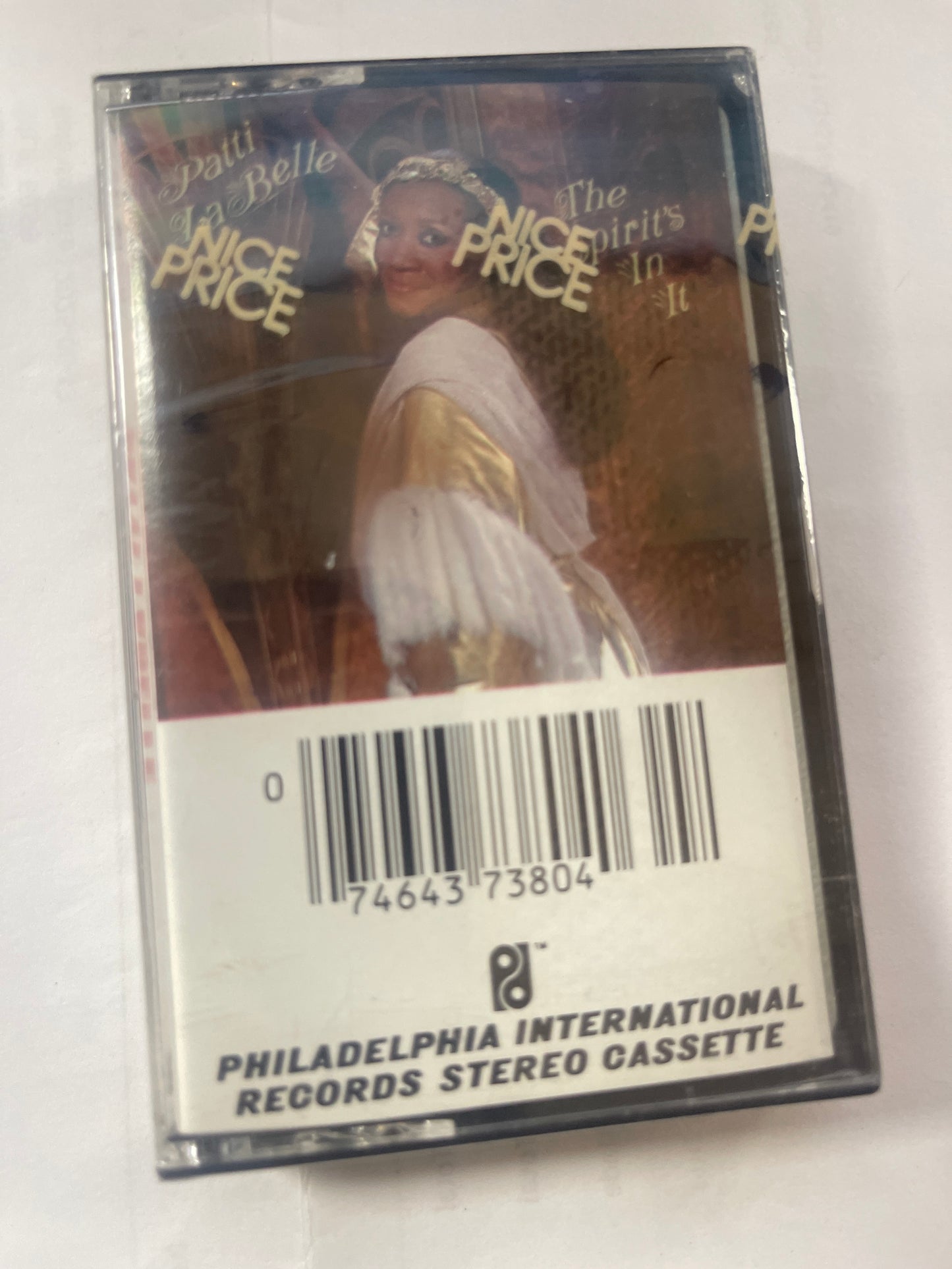 Patti LaBelle ‎– The Spirit's In It Cassette FZT 37380