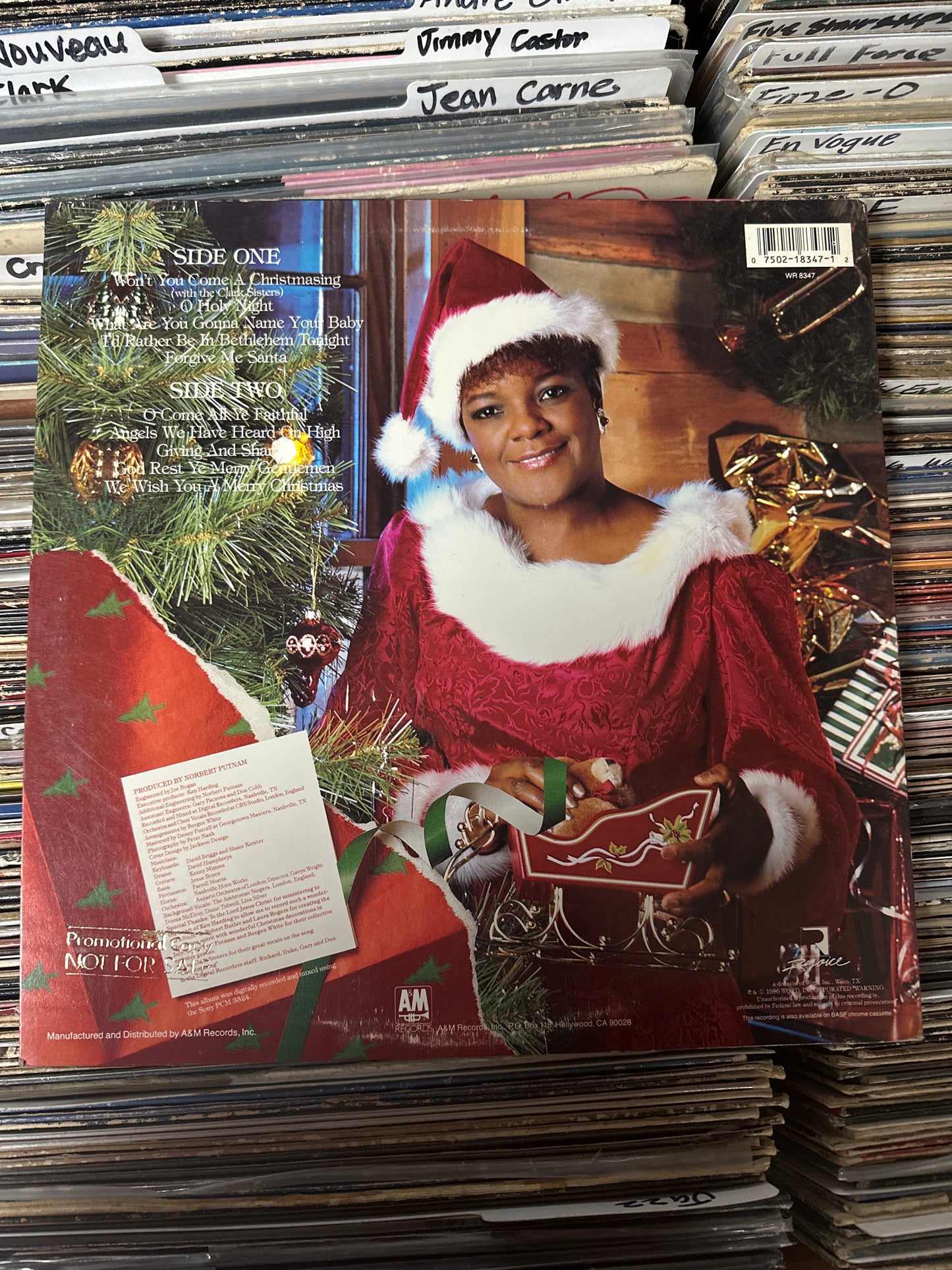 Shirley Caesar ‎– Christmasing Vinyl LP VG+/VG+