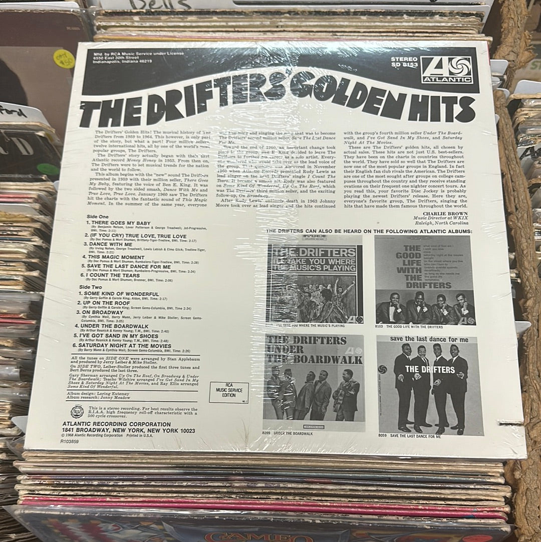 The Drifters – The Drifters' Golden Hits Vinyl Lp