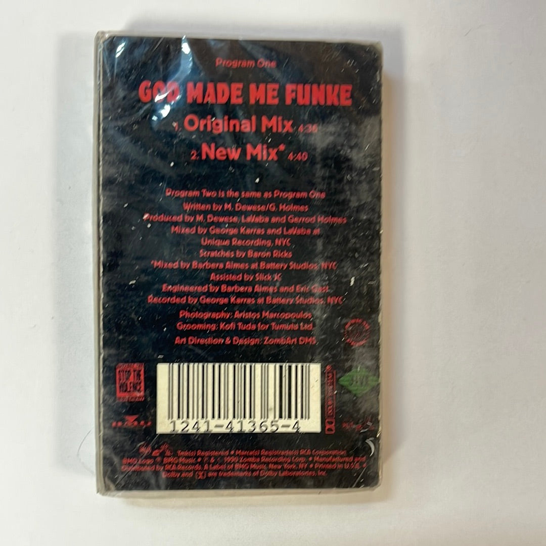 Kool Moe Dee ‎– God Made Me Funke Maxi Single Cassette