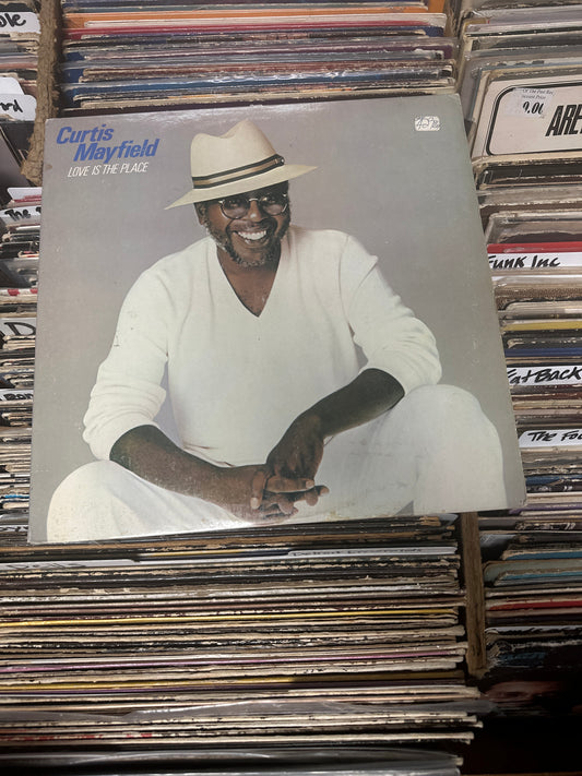 Curtis Mayfield ‎– Love Is The Place Vinyl Lp NB1 33239 VG+/VG+