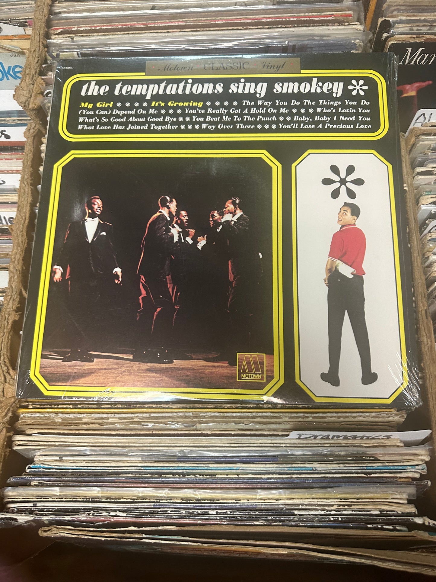 The Temptations – The Temptations Sing Smokey Vinyl Lp