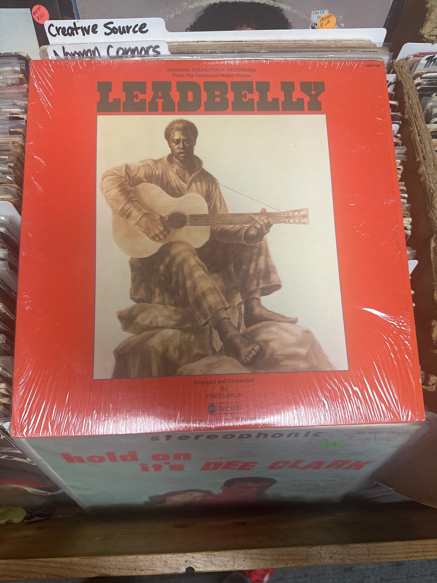 Fred Karlin ‎– Leadbelly Soundtrack Vinyl LP ABDP-939 VG+/VG+