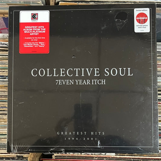 Collective Soul – 7even Year Itch: Greatest Hits 1994-2001 (Red and Yellow Swirl Solar Flare)Vinyl Lp