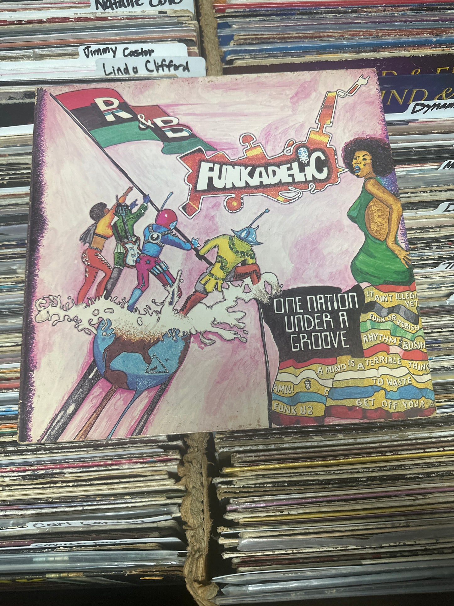 Funkadelic – One Nation Under The Groove Viny LP BSK 3209 VG/VG+