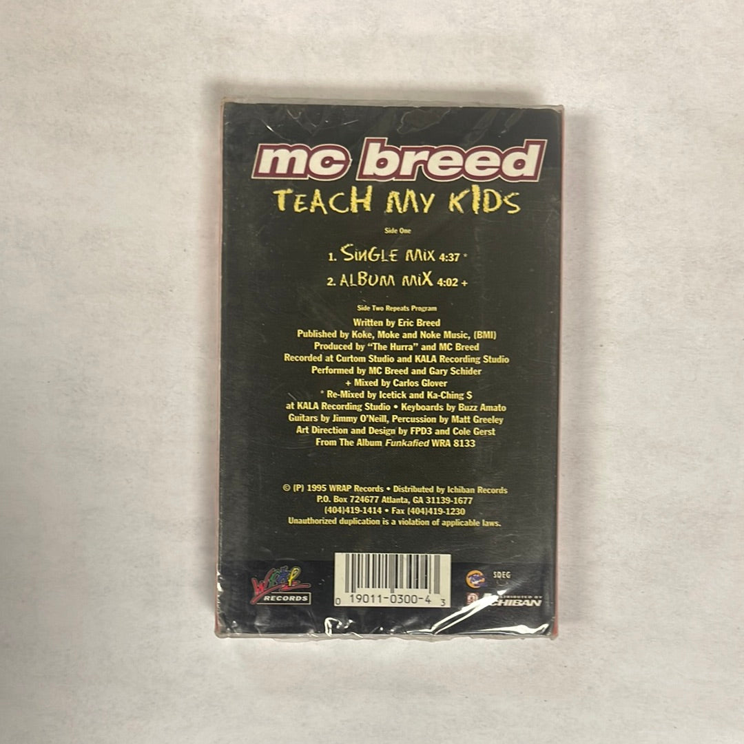 MC Breed ‎– Teach My Kids Maxi Single Cassette