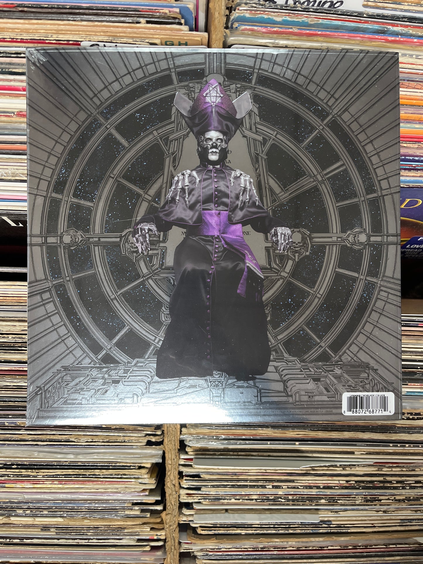 Ghost ‎– Skeletá Limited Edition Silver Vinyl Lp