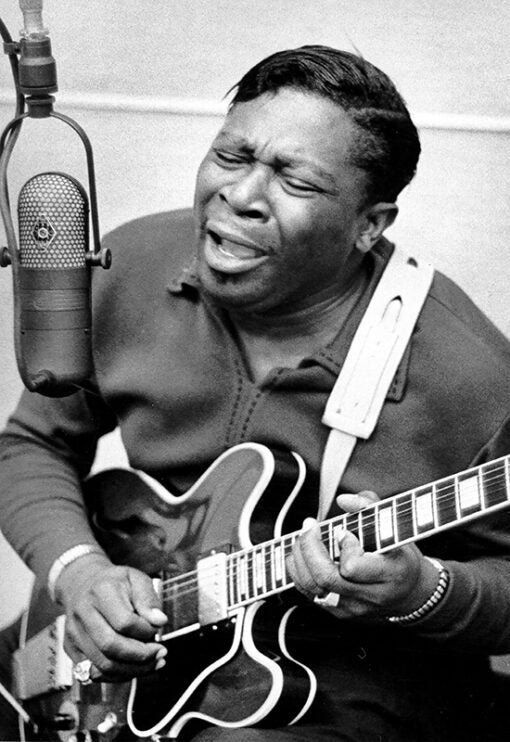 B.B. King Poster