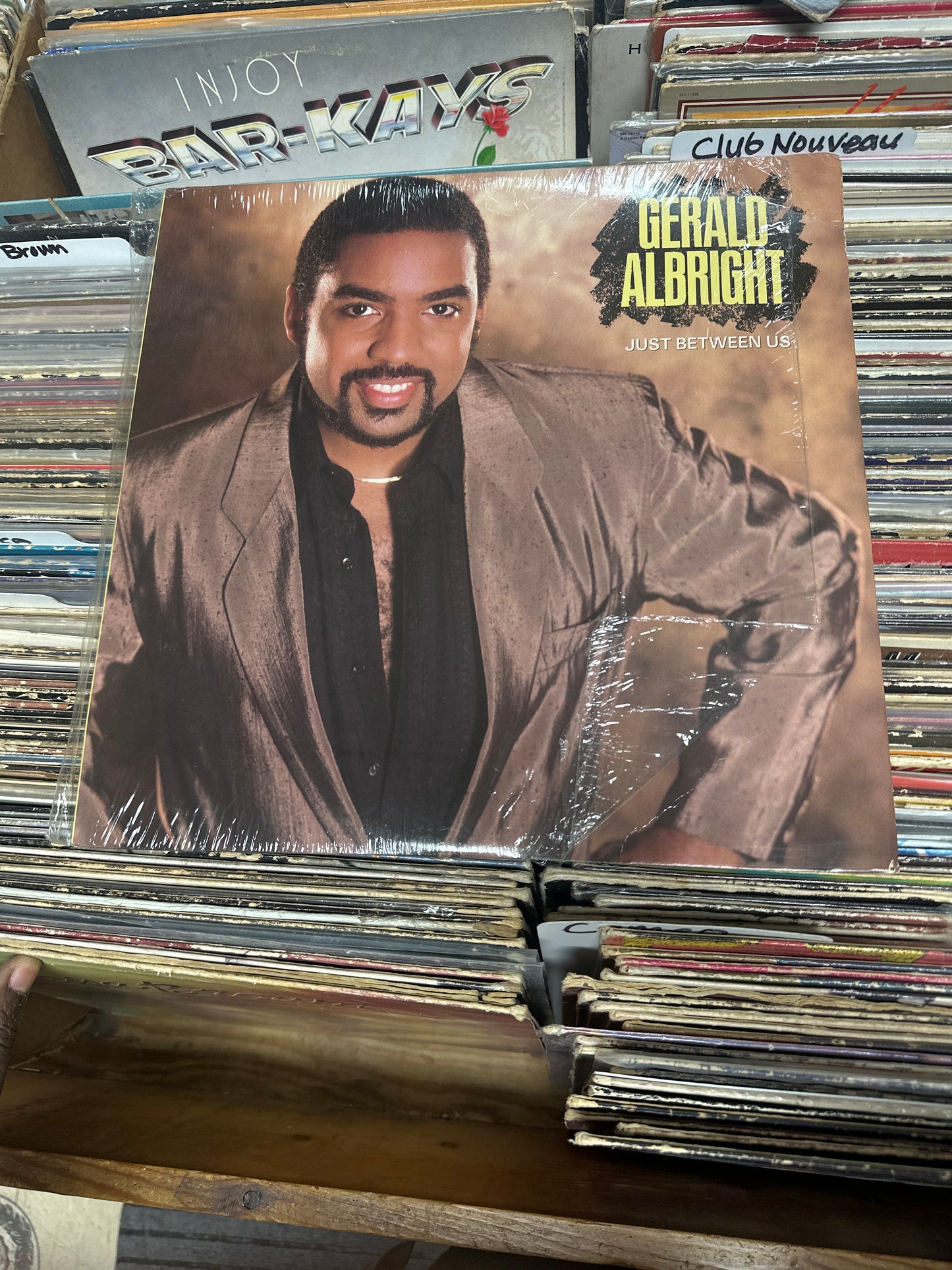 Gerald Albright-Just Between Us Vinyl LP VG+/VG+