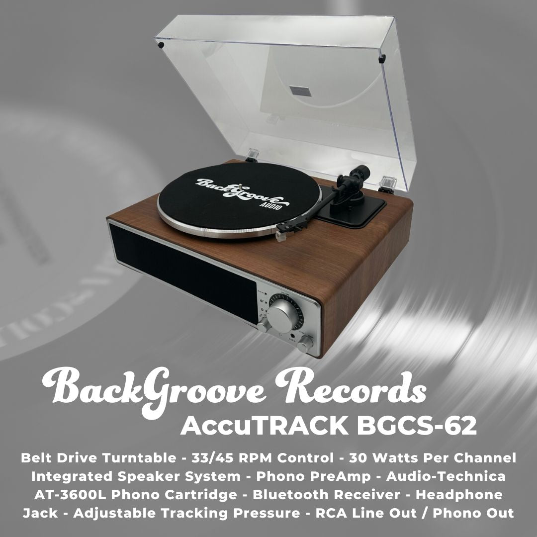 Back Groove AccuTRAK CS-62 Record Player