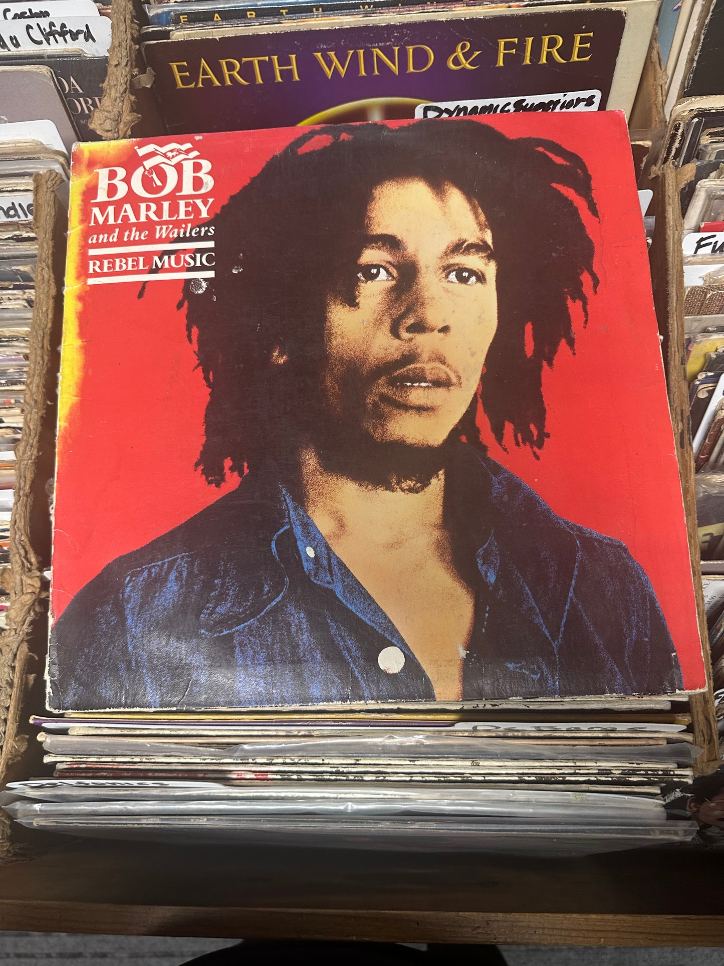 Bob Marley & The Wailers ‎– Rebel Music Vinyl Lp 90520-1 VG+/VG