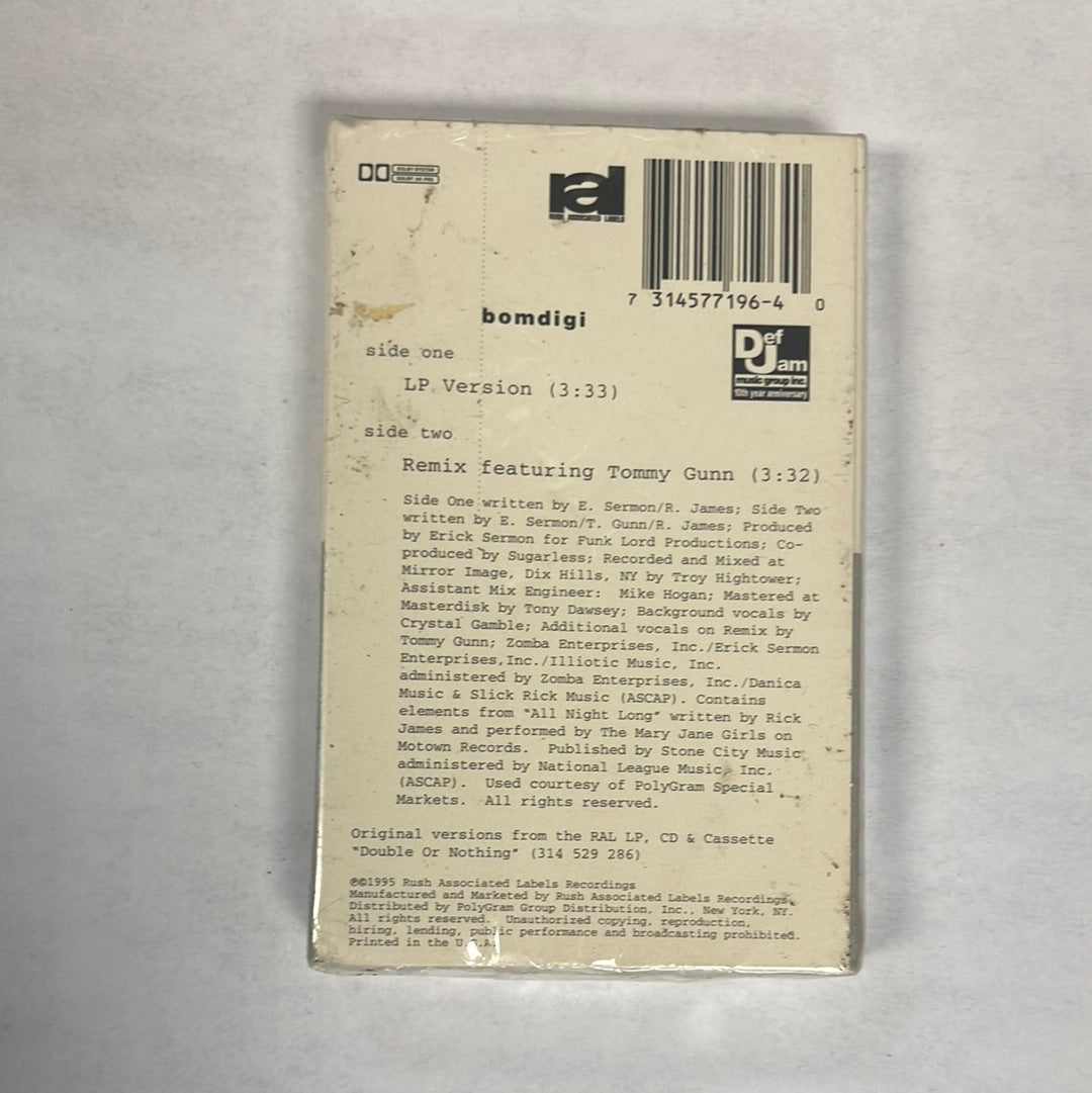 Erick Sermon ‎– Bomdigi Maxi Single Cassette