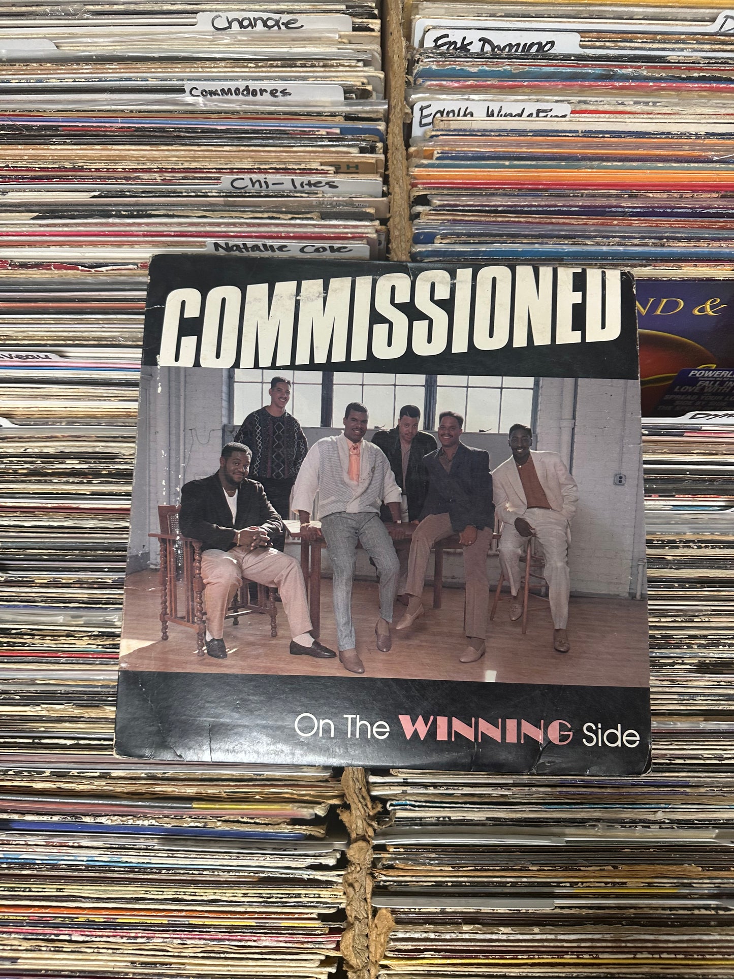 Commissioned ‎– On The Winning Side Vinyl Lp