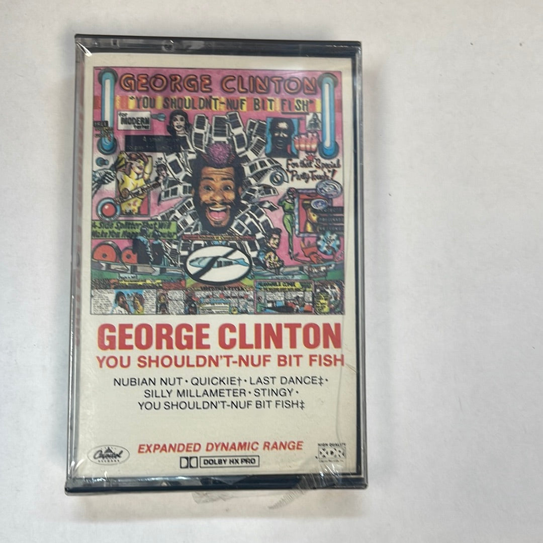 George Clinton ‎– You Shouldn't-Nuf Bit Fish Cassette