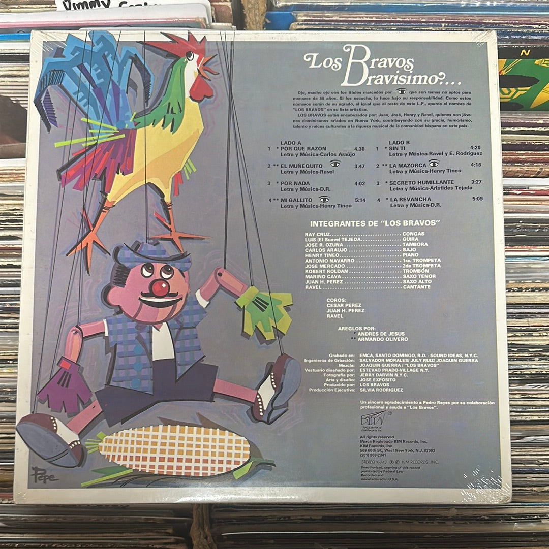 Los Bravos Bravisimos ‎– Que Es Lo Que Tu Me'Sta' Vinyl Lp