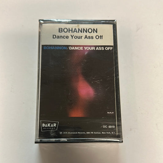 Bohannon Dance Your Ass Off Cassette