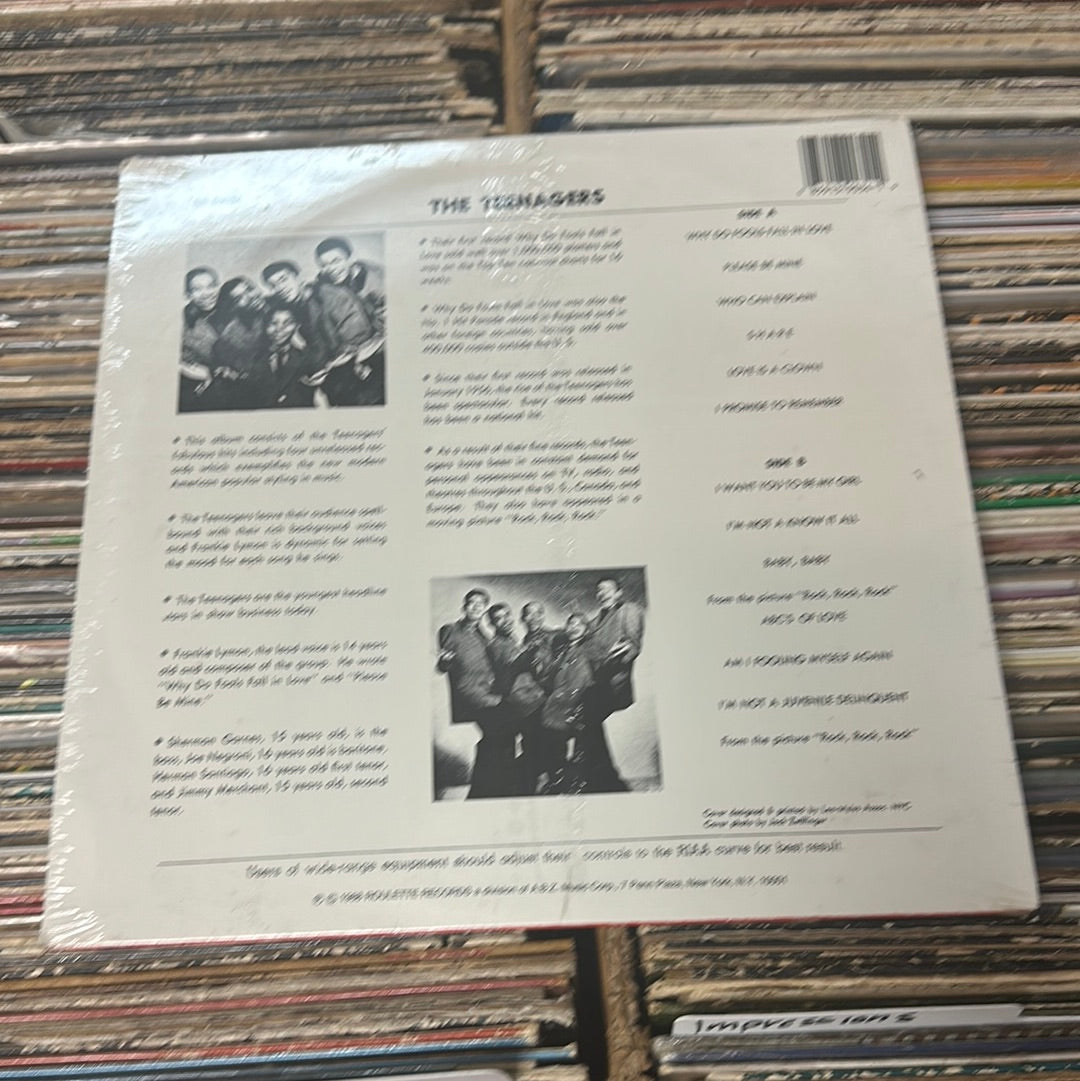 The Teenagers Featuring Frankie Lymon– The Teenagers Featuring Frankie Lymon Vinyl Lp