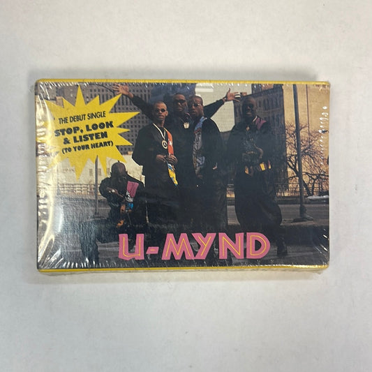 U-Mynd ‎– Stop, Look & Listen (To Your Heart) Single Cassette