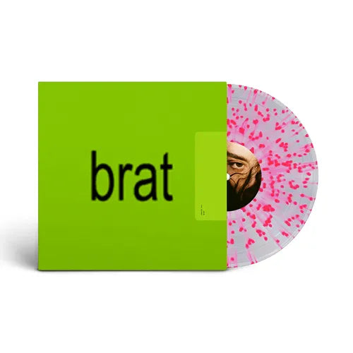 Charli XCX-Brat Pink Splatter Vinyl Lp