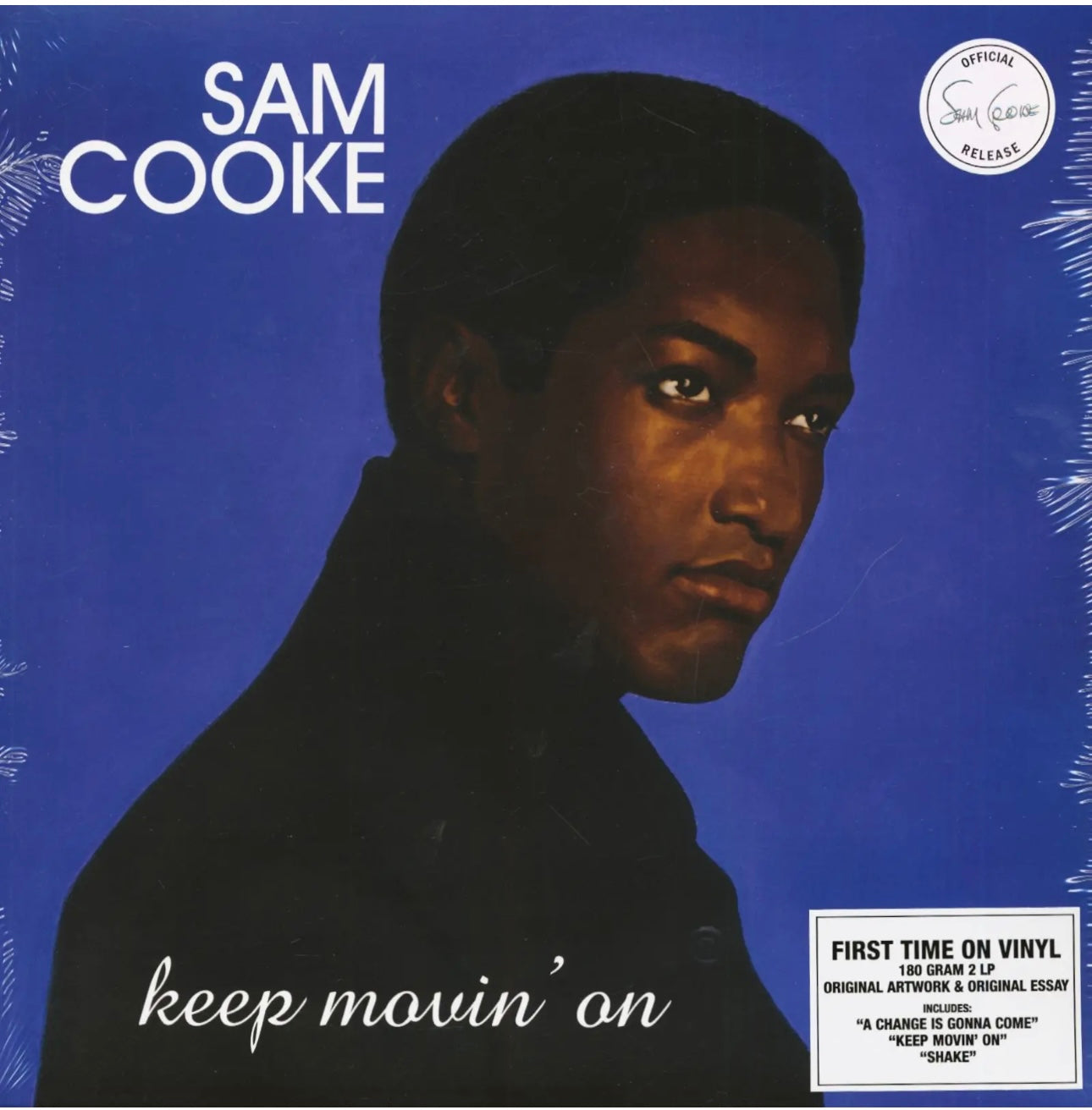 Sam Cooke-Keep Movin' On 180 Gram 2LP Vinyl