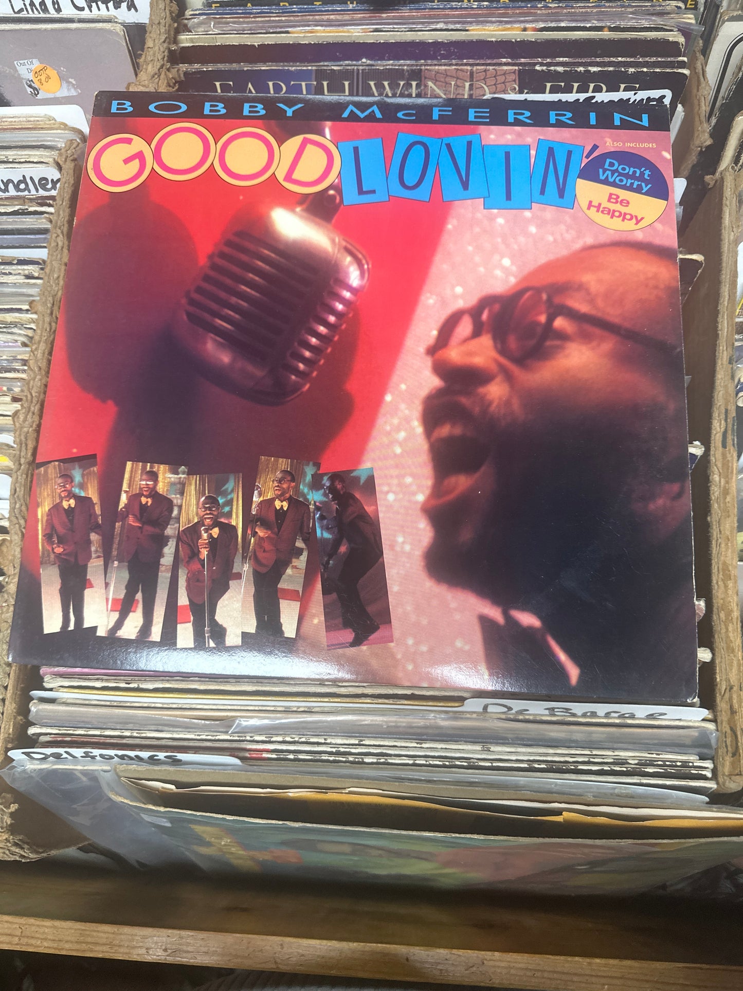 Bobby McFerrin-Good Lovin" Promo Vinyl LP Near Mint/Vg+