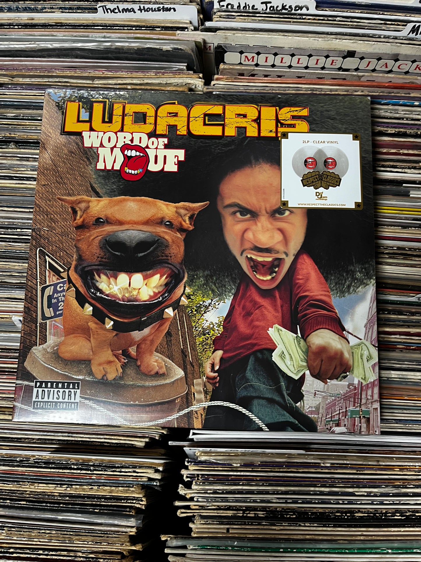 Ludacris – Word Of Mouf (CLEAR ) 2x Vinyl LpB0023218-01