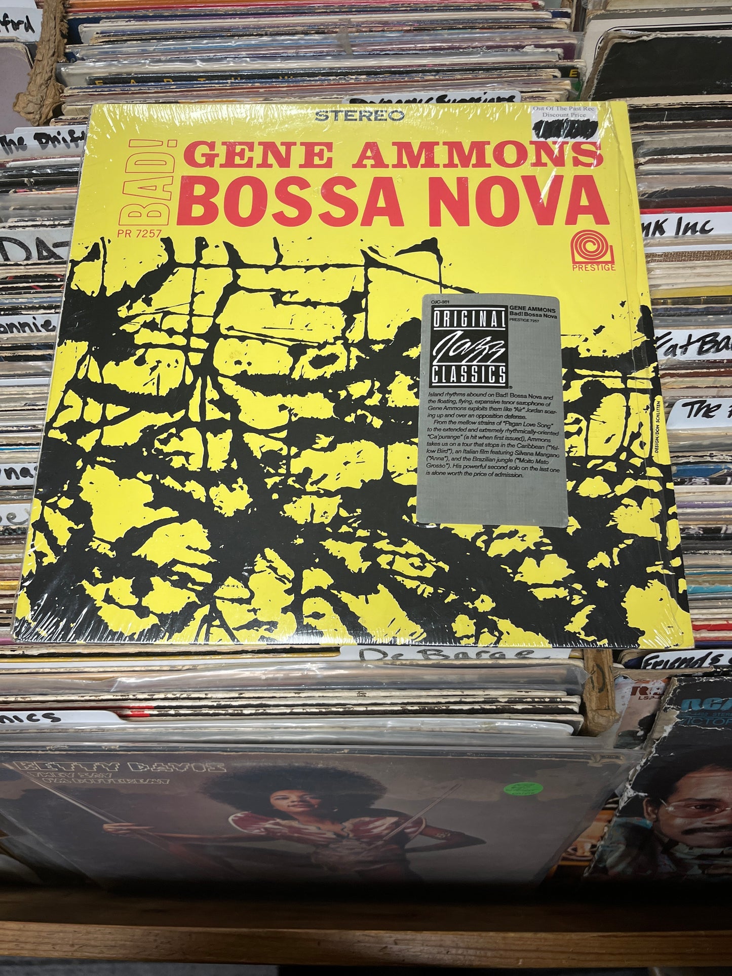 Gene Ammons – Bad! Bossa Nova Vinyl Lp OJC-351 Nearmint/VG+