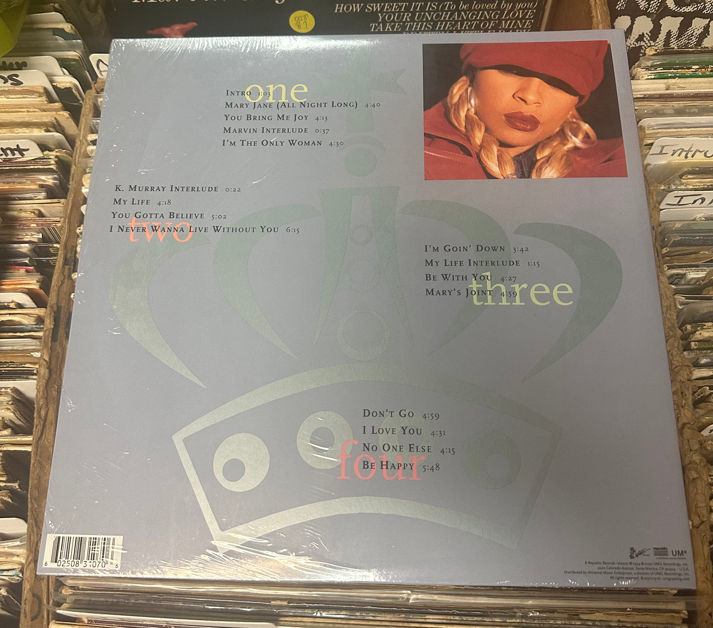 Mary J. Blige ‎– My Life 25th Anniversary 2x Vinyl LP