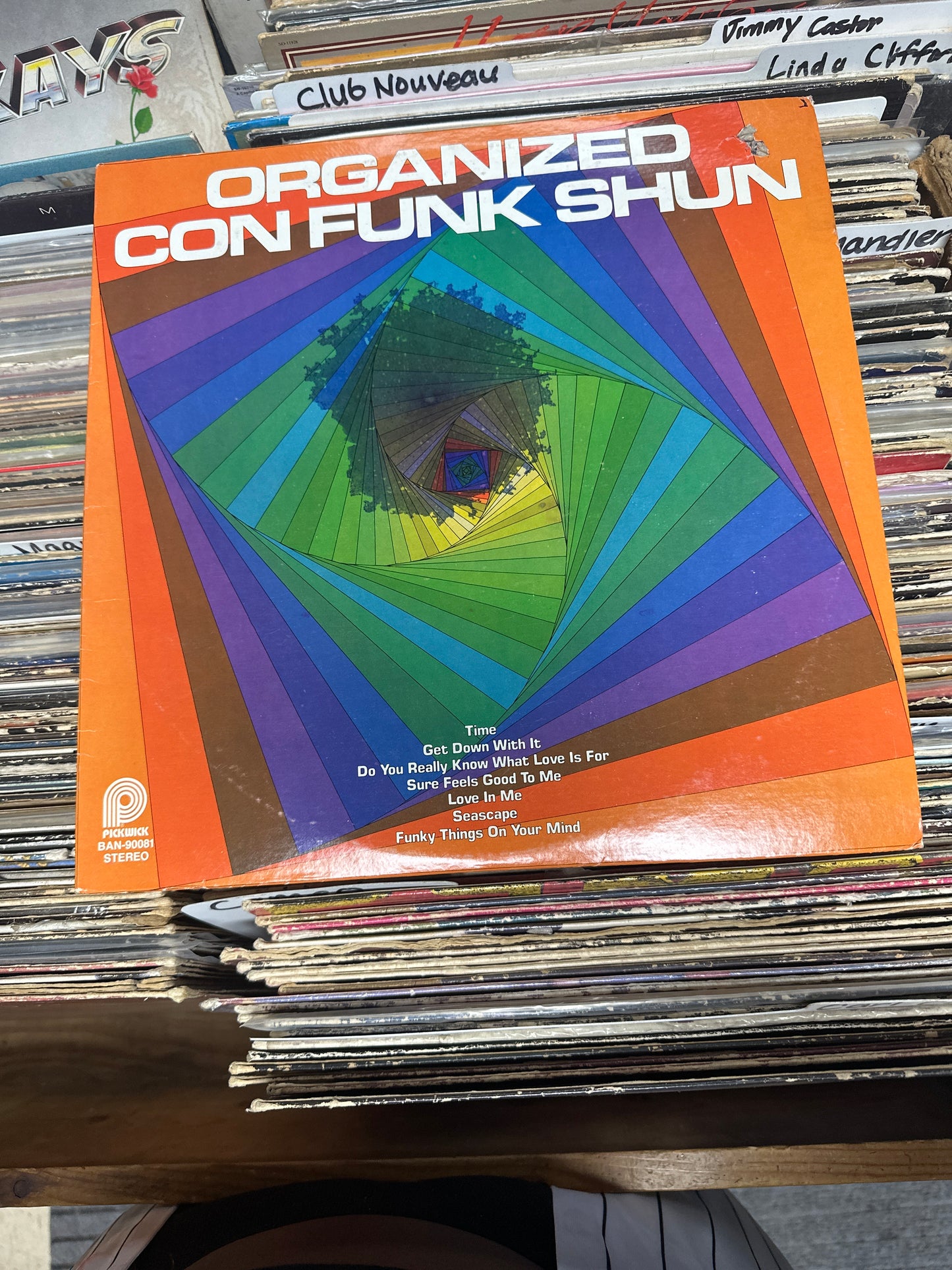 Con Funk Shun ‎– Organized Con Funk Shun Vinyl LP CG+/VG+