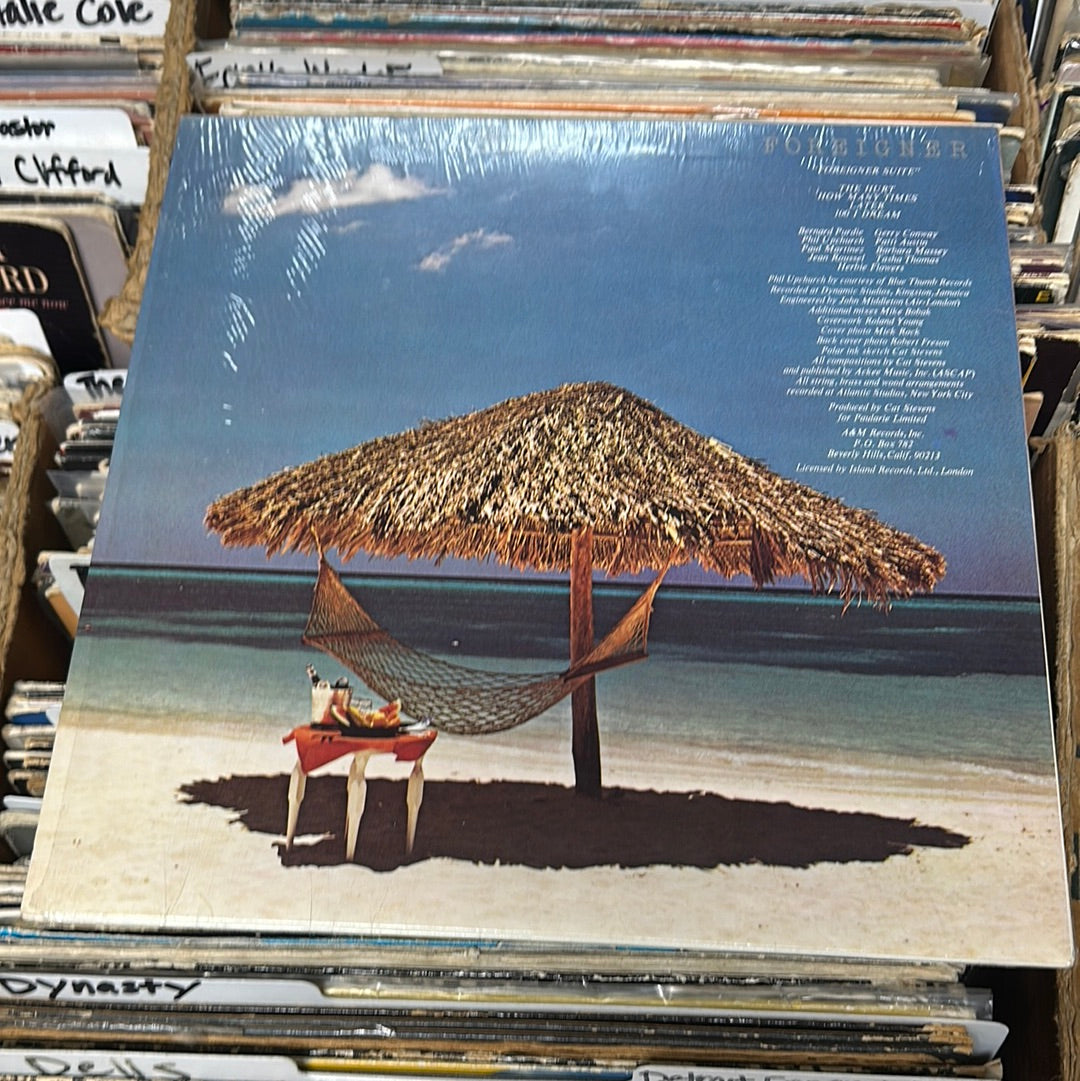 Cast Stevens-Foreigner Vinyl Lp VG+/VG+