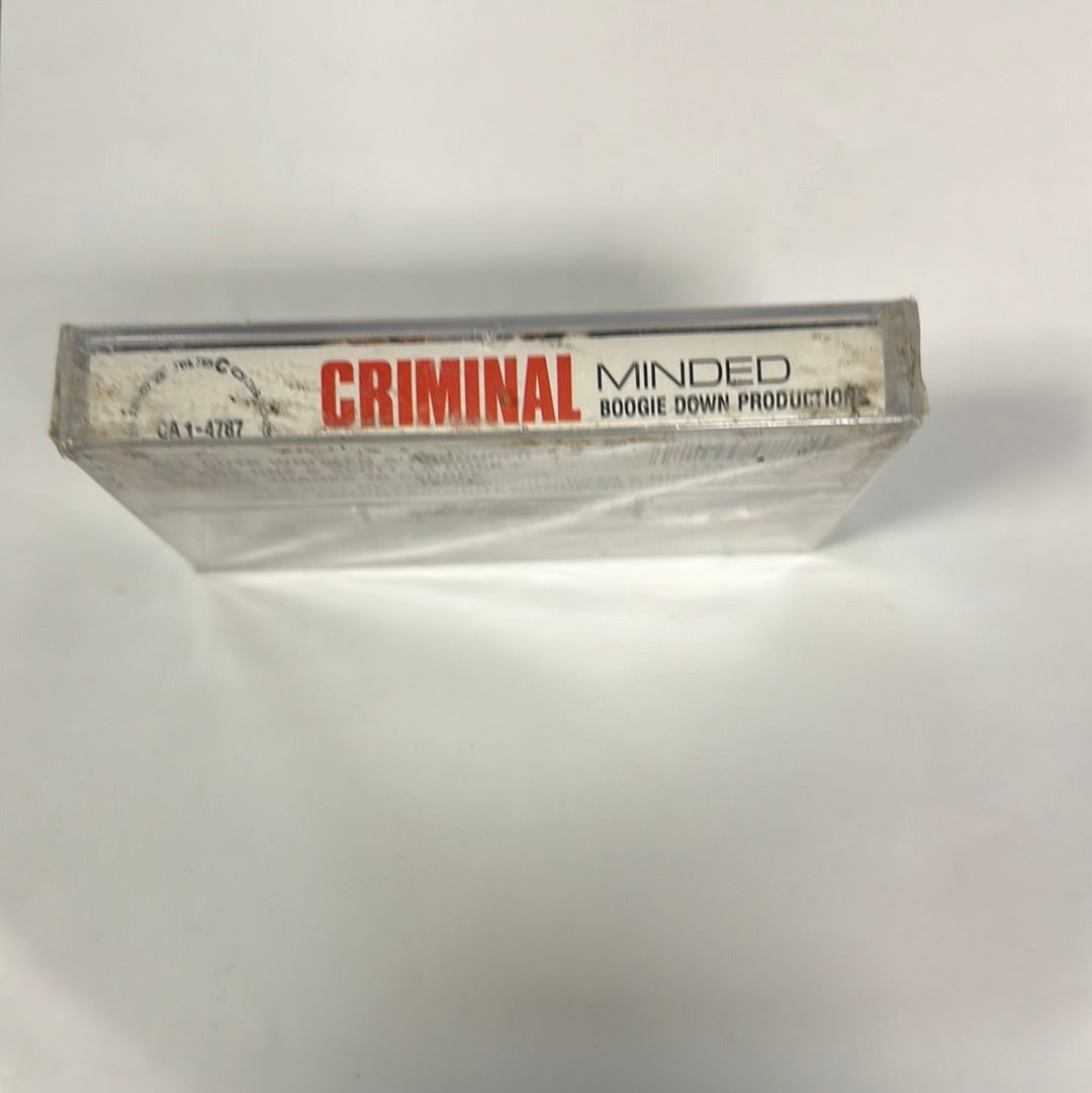 Boogie Down Productions ‎ Criminal Minded Cassette