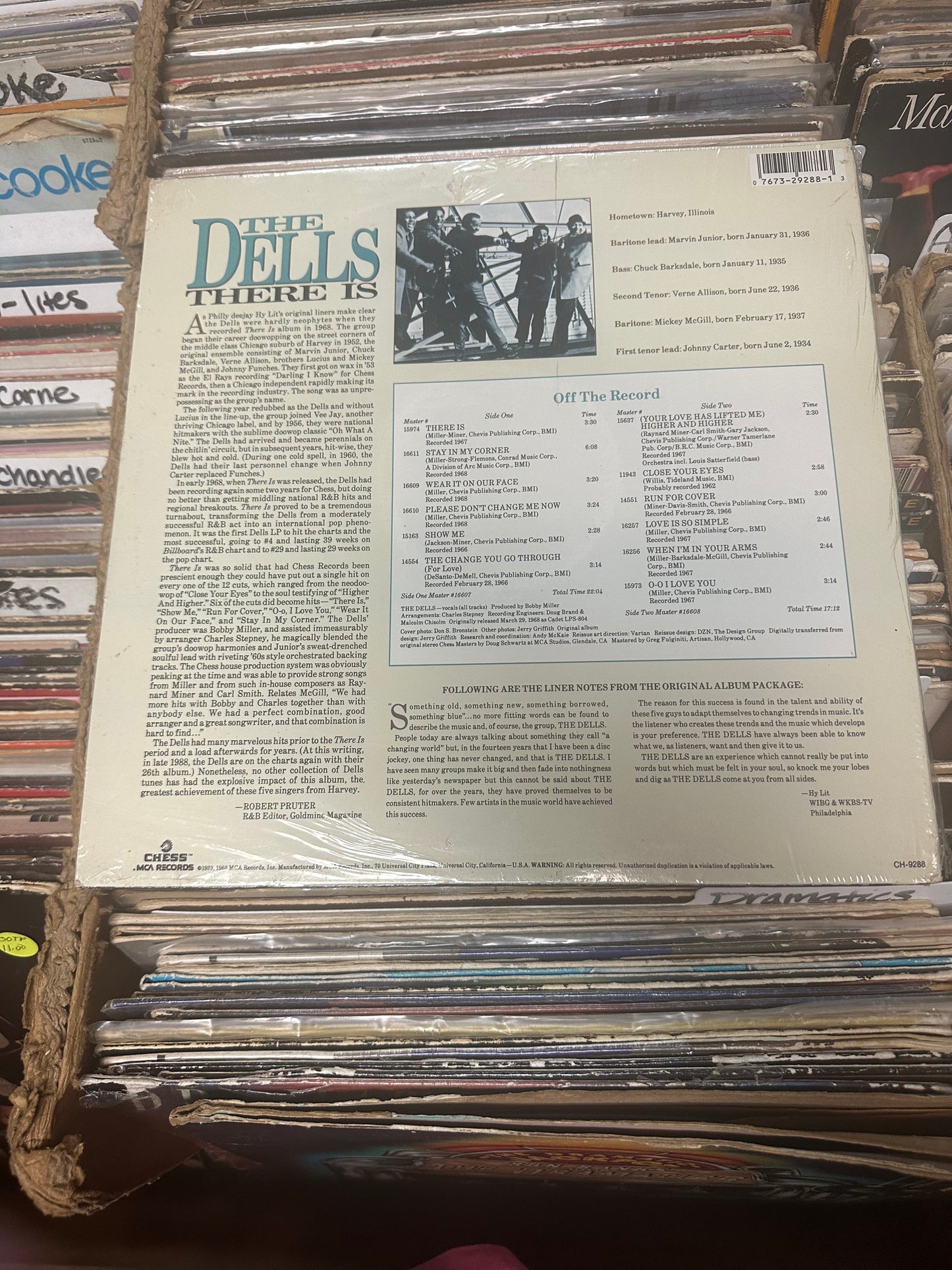 The Dells – There Is Vinyl Lp