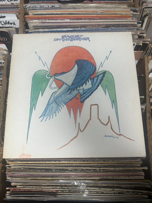 Eagles ‎– On The Border 7E-1004 Vinyl LP VG+/VG
