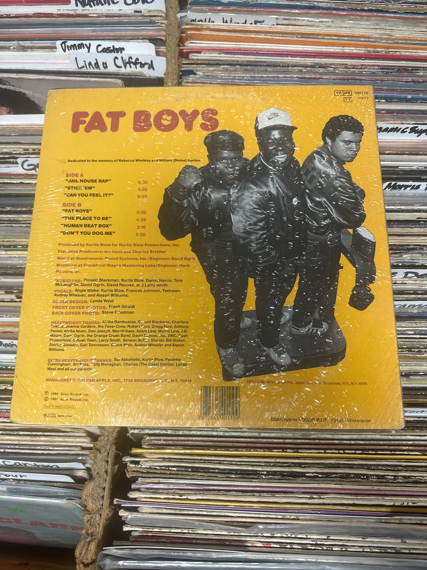 Fat Boys – Fat Boys Vogue – 540110 Vinyl LP