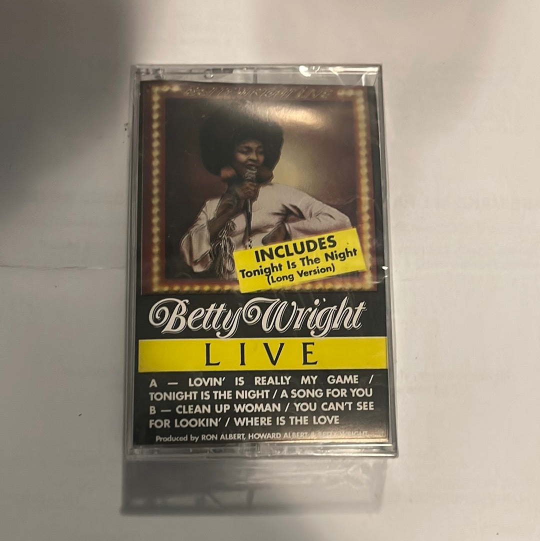 Betty Wright ‎– Betty Wright Live Cassette