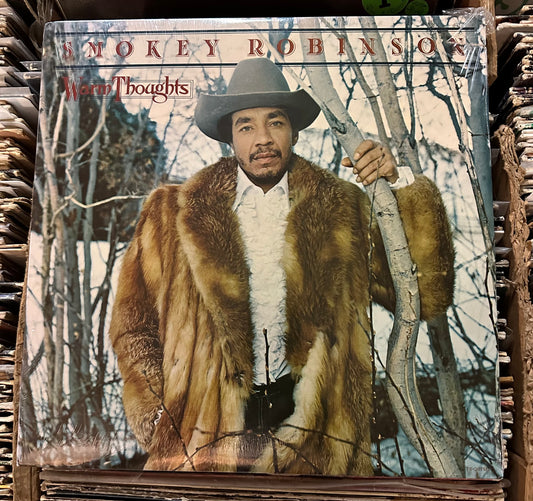 Smokey Robinson ‎– Warm Thoughts T8-367M1 Vinyl LP