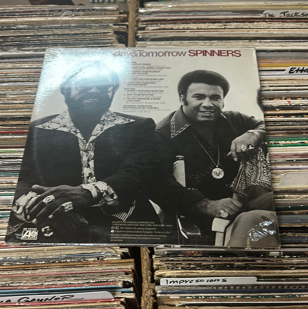 Spinners – Yesterday, Today & Tomorrow Vinyl Lp