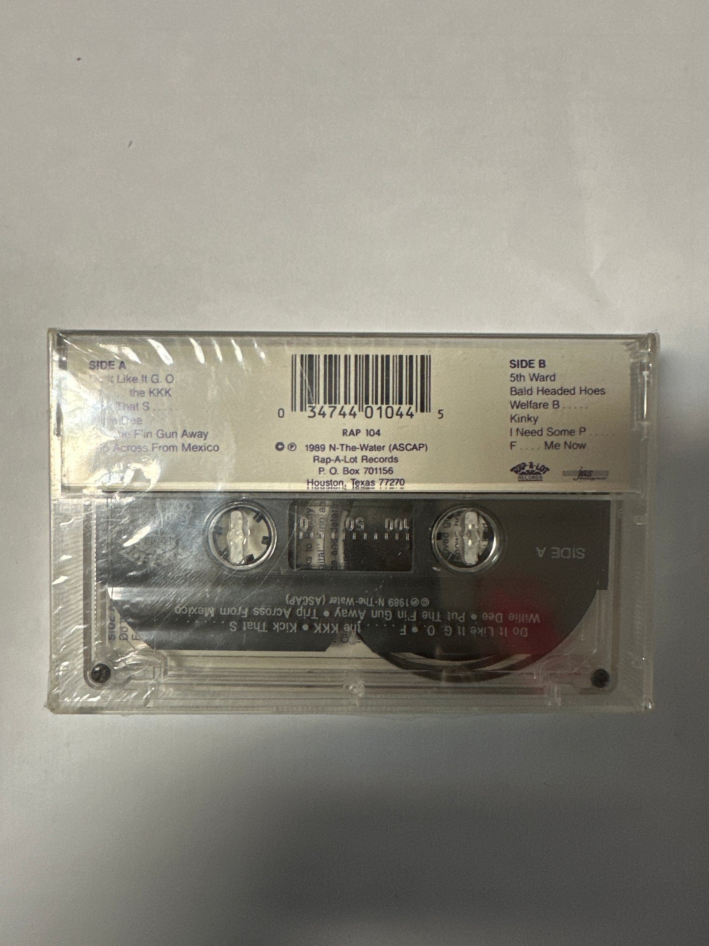 Willie Dee ‎– Controversy Cassette