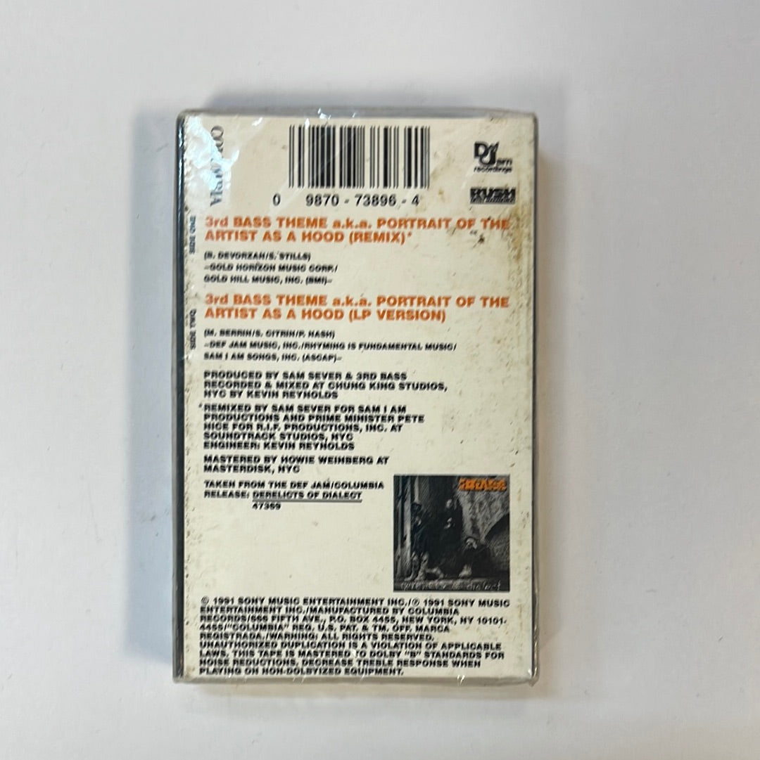 3rd Bass ‎– Portrait Of The Artist As A Hood Maxi Single Cassette