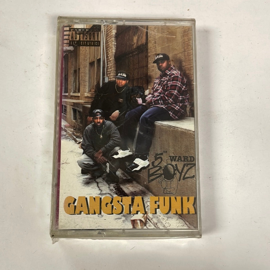 5th Ward Boyz Gangsta Funk Cassette