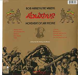 Bob Marley & The Wailers ‎– Exodus 180g Vinyl LP