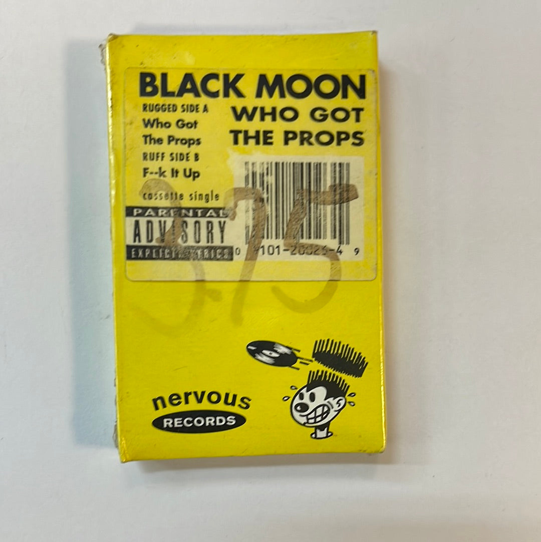 Black Moon ‎– Who Got The Props Maxi Single Cassette