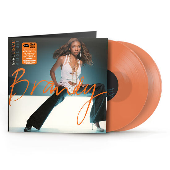 Brandy – Afrodisiac 2X (Translucent Orange) Vinyl Lp
