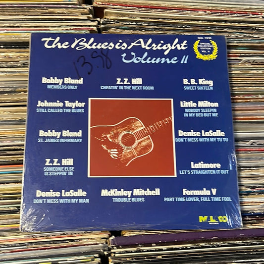 Various ‎– The Blues Is Alright - Volume II Vinyl LP
