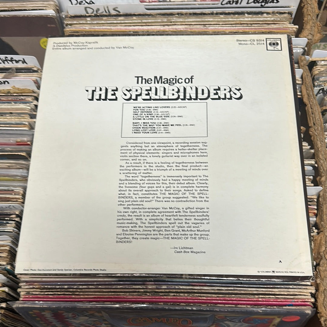 The Spellbinders – The Magic Of (Promo )Vinyl LP CL 2514 EX\VG+