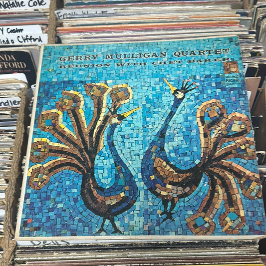 Gerry Mulligan Quartet ‎– Reunion With Chet Baker Vinyl LP  PJ-1241 VG+VG