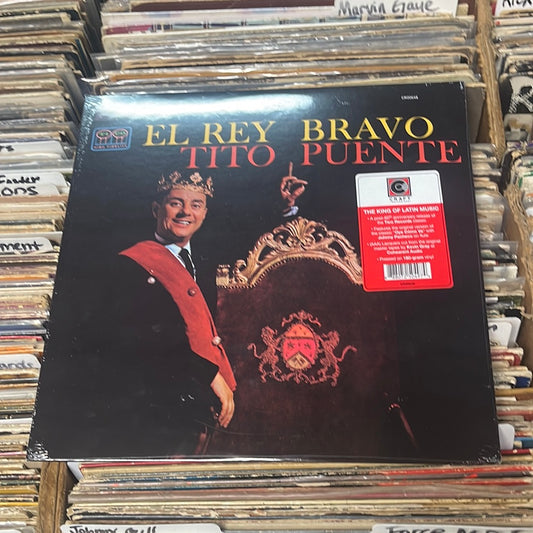 Tito Puente – El Rey Bravo CR00648 180g Vinyl Lp Reissue