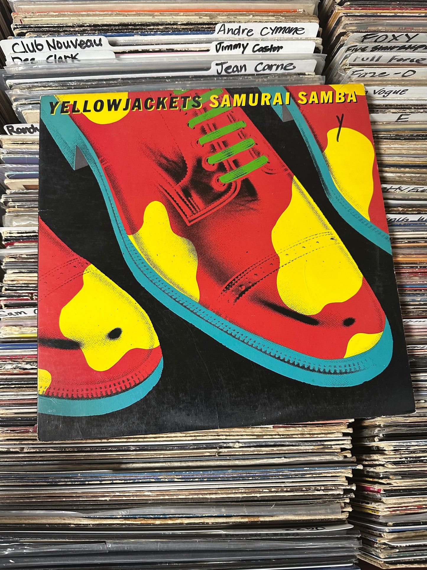 Yellowjackets – Samurai Samba Vinyl LP  1-25204 VG+/VG+