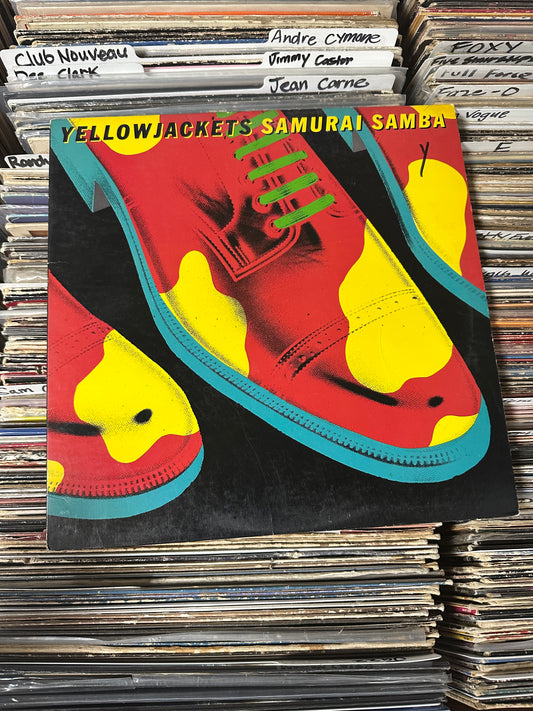 Yellowjackets – Samurai Samba Vinyl LP  1-25204 VG+/VG+
